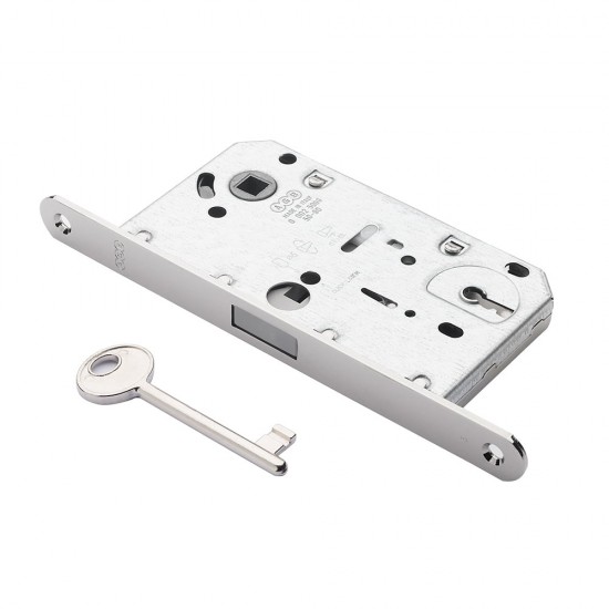 Magnetic lock AGB Polaris BB 85mm Polished Chrome