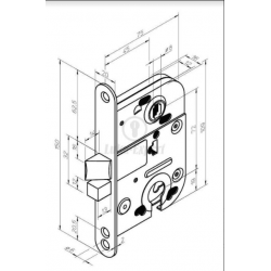 Дверной замок ABLOY 2018 PZ