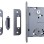 Magnetic Door Lock with Strike Plate, Grey - ABLOY 2014 Alternative