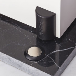 Magnetic door stoppers