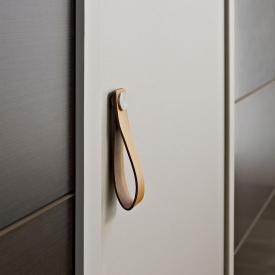 Sliding door handle  JNF SR.00.001.N Leather