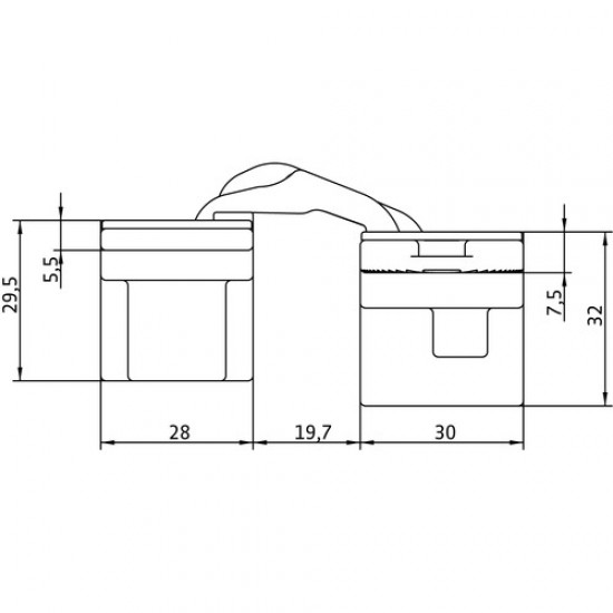 Concealed hinges ANSELMI AN 141 3D FVZ 12/38 (511)