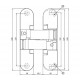 Concealed hinges ANSELMI AN 141 3D FVZ 12/38 (511)