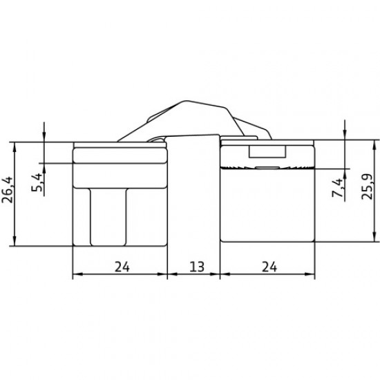 Concealed hinges ANSELMI AN 160 3D (506)