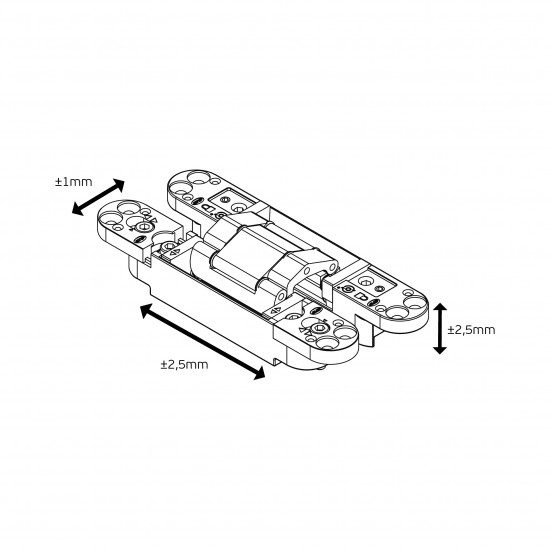 INVISIBLE HINGE JNF IN.05.061