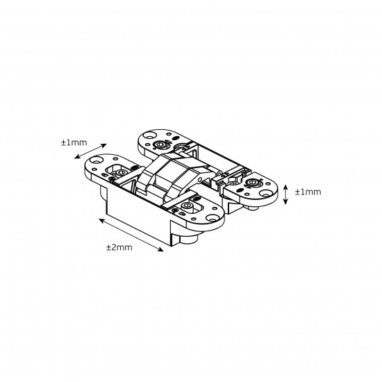 INVISIBLE HINGE JNF IN.05.064