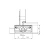 Slēptās eņģes SIMONSWERK TE340 3D 80kg White