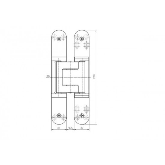 Скрытые петли SIMONSWERK TE540 3D 120kg