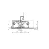 Slēptās eņģes SIMONSWERK TE540 3D 120kg