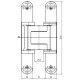 Скрытые петли SIMONSWERK TE540 A8 100kg