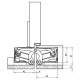 Скрытые петли SIMONSWERK TE540 A8 100kg