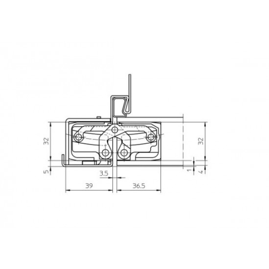 Скрытые петли SIMONSWERK TE640 3D 200kg