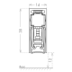 Automatic hydraulic door threshold CHRONOSEAL