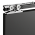 Система раздвижных дверей FLUID ECLETTICA с 1-сторонним тормозом плавного закрывания и амортизатором