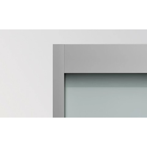 Magic 2 Frame Anodised Aluminium - Concealed Sliding System with Frame Designed For Glass Panels