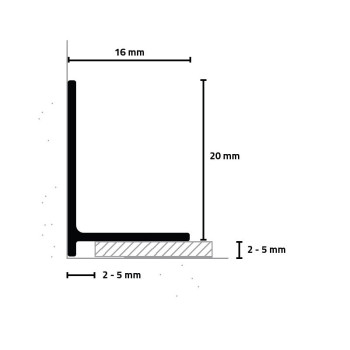 Плинтусы SL16X2
