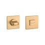 WC knob APRILE AS Q5S Matt Brass