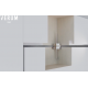 Magnētiskais durvju aizbīdnis STOPPINO CLOSE Stainless Steel