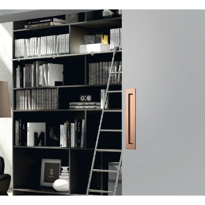 Sliding Door Handle JNF IN.16.416.RAW Matt Copper