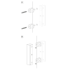 Pull Door Handles JNF IN.75.051.D.NP Matt Chrome