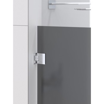 Stikla durvju eņģe ar bremzēm JNF IN.05.303 Stainless Steel