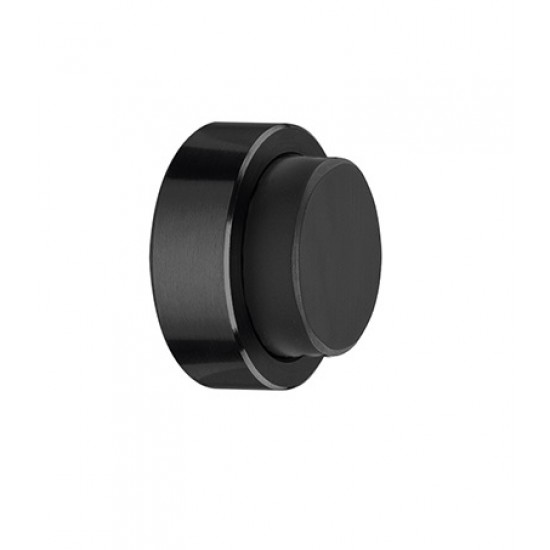 Skrūvējams durvju atbalsts pie sienas JNF IN.13.112.B 10mm Black