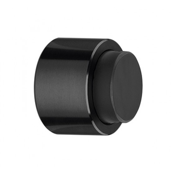 Skrūvējams durvju atbalsts pie sienas JNF IN.13.112.B 20mm Black