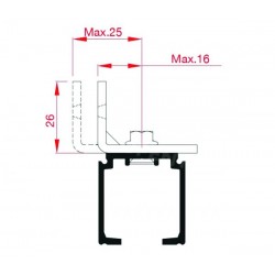 Rail Fixing Element 127 / DV