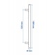 Pull handle MADLO 1500 mm Black