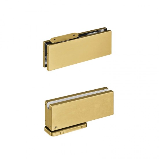 JNF IN.81.203.P Маятниковая петля для стеклянной двери Matte Gold