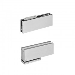 JNF IN.81.203.P Маятниковая петля для стеклянной двери Stainless Steel