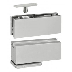 JNF IN.81.203.P Маятниковая петля для стеклянной двери Stainless Steel