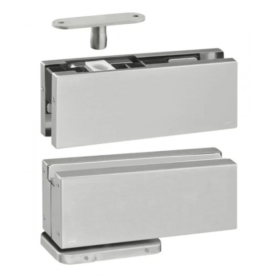 JNF IN.81.203.P Маятниковая петля для стеклянной двери Stainless Steel