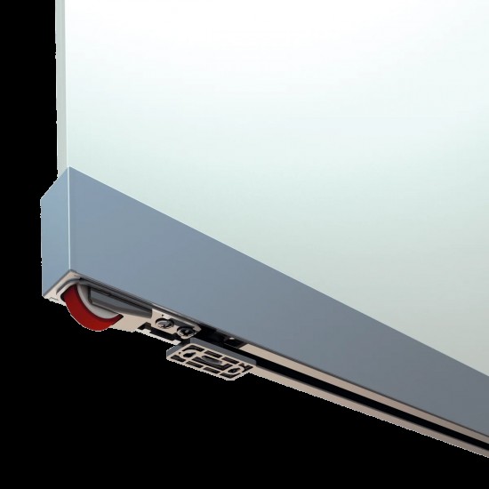 Sliding Glass Door System MAGIC 2 VETRO up to 80 kg / 1800 mm