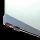 Sliding Glass Door System MAGIC 2 VETRO up to 80 kg / 1800 mm