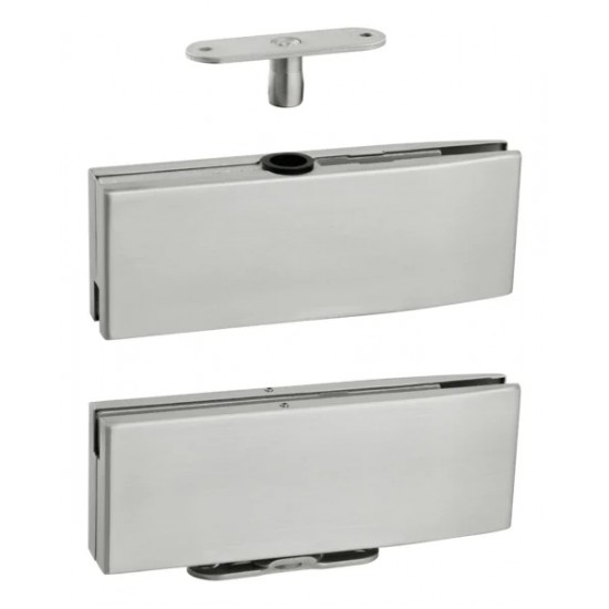 Pendulum hinge for glass doors JNF IN.81.200.Q Stainless steel