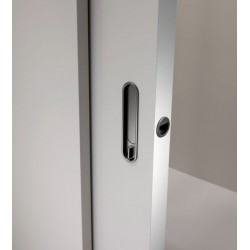 Bīdāmo durvju rokturis PAMAR 2647 Z WC Black