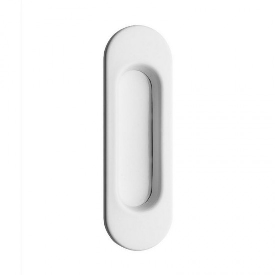 Bīdāmo durvju rokturis TUPAI 4052 R White