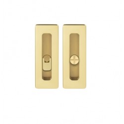 Bīdāmo durvju rokturis TUPAI 4181 Q WC Polished Brass