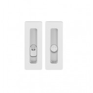 Bīdāmo durvju rokturis TUPAI 4181 Q WC White
