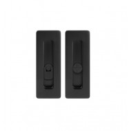Bīdāmo durvju rokturis TUPAI 4181 Q WC Black