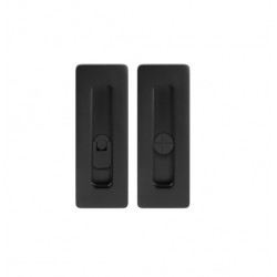 Bīdāmo durvju rokturis TUPAI 4181 Q WC Black