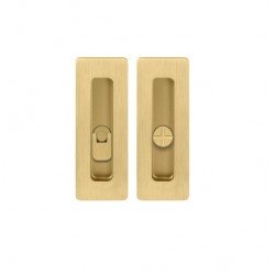 Bīdāmo durvju rokturis TUPAI 4181 Q WC Matt Brass
