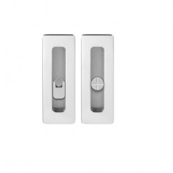 Bīdāmo durvju rokturis TUPAI 4181 Q WC Polished Chrome
