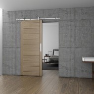 CHARRIOT bīdāmo durvju sistēma Stainless Steel līdz 60 kg / 1150 mm