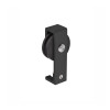 CHARRIOT Bīdāmo durvju sistēma Black līdz 60 kg / 1150 mm