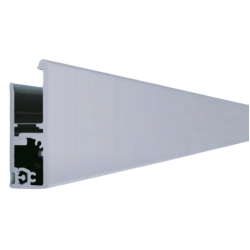 Two-piece rail (2560 / A + 2570 / A)