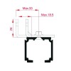 Rail Fixing Element 128 / DV