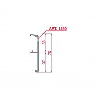 Sliežu apmales 1480 / AS Anodised Aluminium