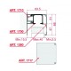 Finishing C.1717/A/2 For rail ends 1700/A + 1710/A + 1380/AS